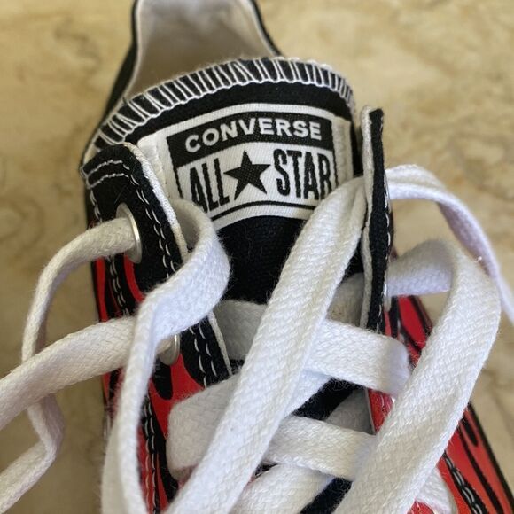 Rare Converse Chuck Taylor All Star Low 'Flame' Rare Unisex - Picture 11 of 15
